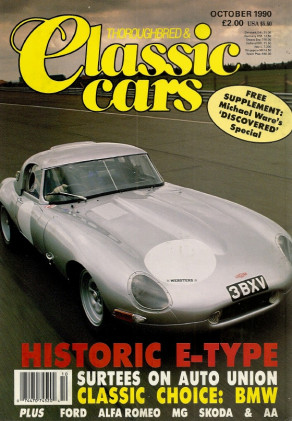 THOROUGHBRED & CLASSIC CARS 1990 OCT - SCIMITAR, 3.0 CSi